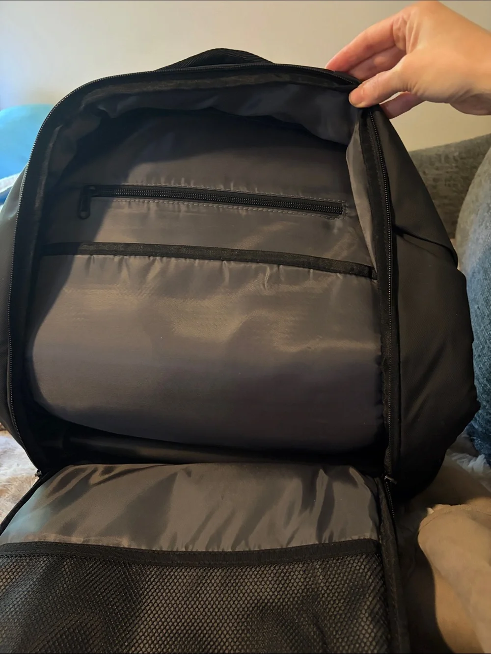 Black Men's Bange Urban Tech Backpack